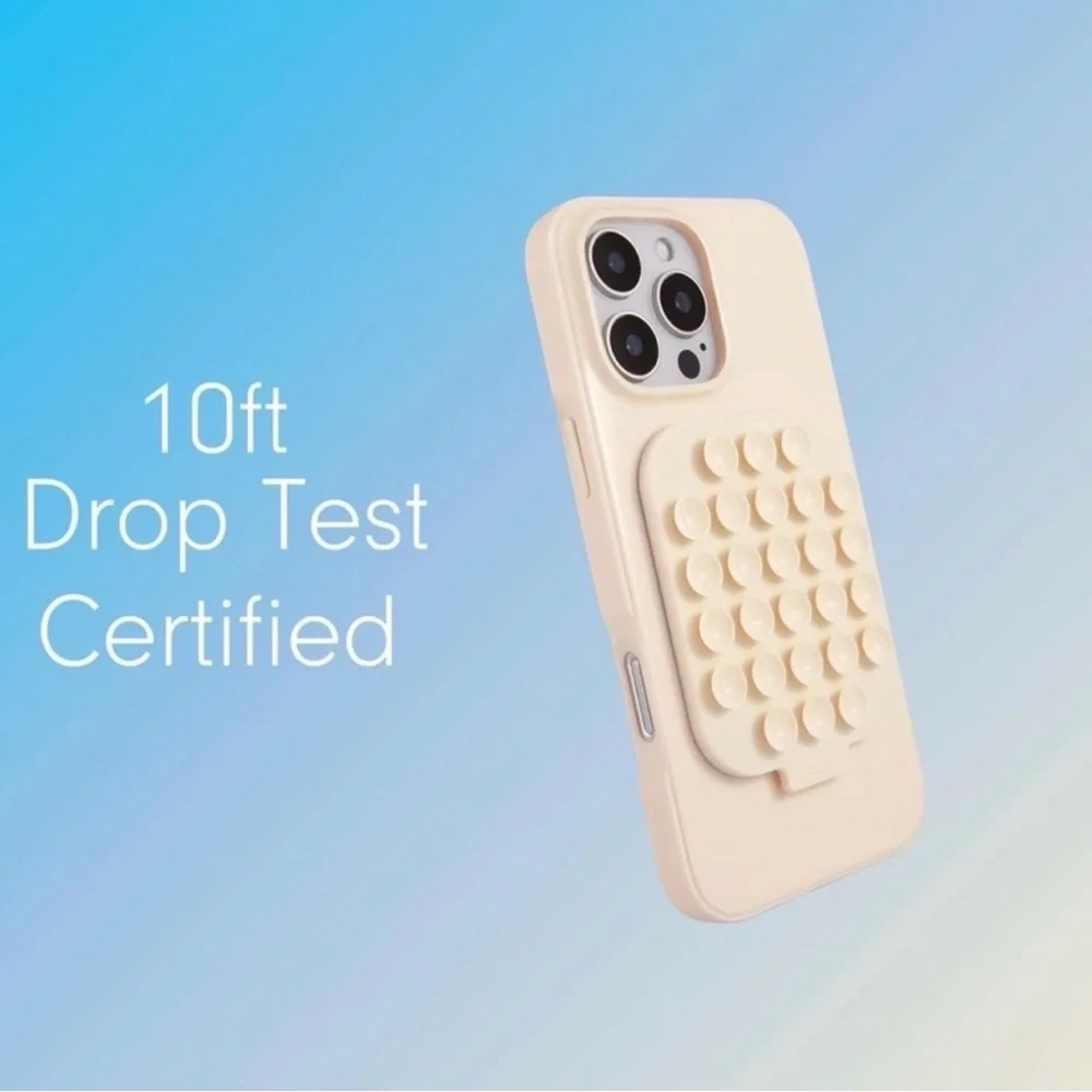 Sonix Cream Pop-It Phone Case for iPhone 16 Pro Max New in Box Free Shipping